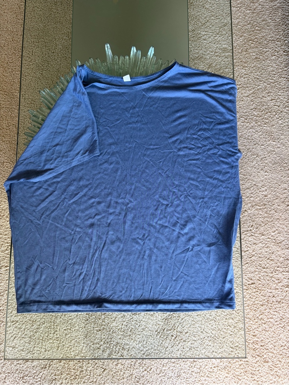 💜 Uniqlo Light Blue Crewneck Tee